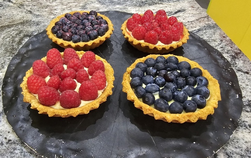 Tartelettes fruits rouges